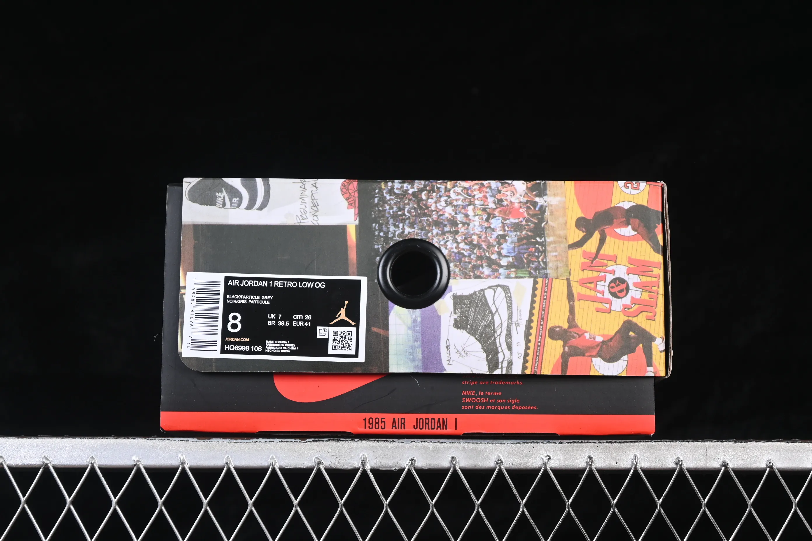 All categories Air Jordan Jordan series basketball shoes Air Jordan 1 Low Fragment Design x Union x Air Jordan 1 Hi Joe 1 Fujiwara Hirota Lightning low-top cultural casual sneakers HQ6998-106